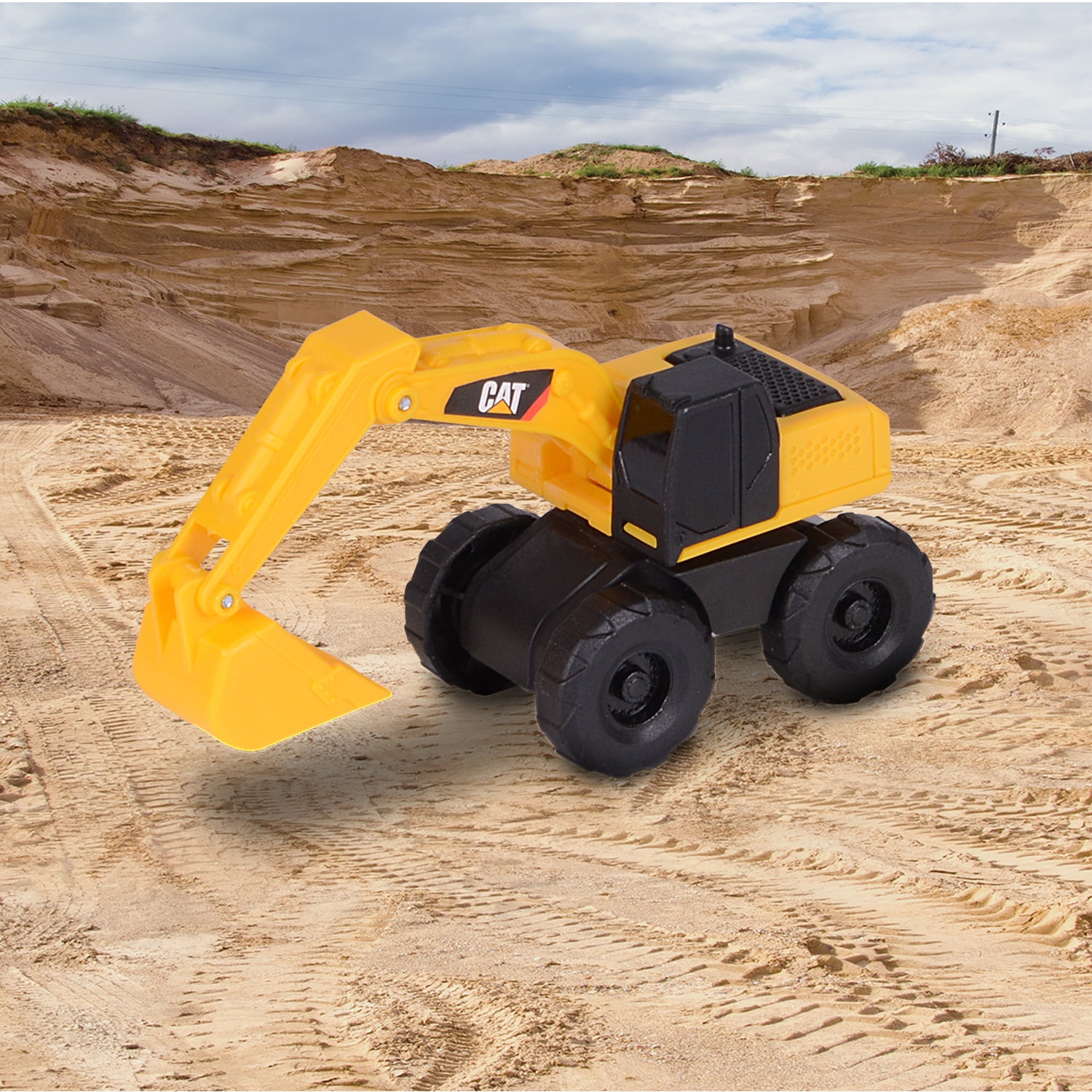 New Caterpillar Construction Mini Machines Toys 5 Pack For Kids Outdoor Play | eBay