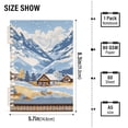 thumbnail image 2 of FORMRS 1-Subject Spiral Notebook 8" x 5" College Ruled 60 Refillable Sheet A5 Hard Cover, Winter Mountain, 2 of 7