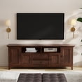 thumbnail image 5 of Simpli Home Simpli Home Amherst 72 inch Wide Solid Wood Transitional TV Stand in Russet Brown For TVs up to 80 inches, 5 of 14