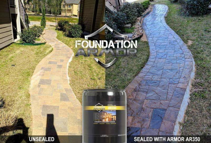 Buy Foundation Armor 5 Gallon AR350 Wet Look Concrete Sealer and Paver