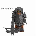 thumbnail image 3 of Colección de 8 Figuras de la Serie Guerreros Medievales – Figuras de Acción de Orcos de El Señor de los Anillos, Juguete de Bloques DIY para Niños y Niñas, 3 of 9