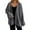 A-Gray142, variant on XIAOCHA Cardigans Sweaters For Women Button Open Front Denim Oversized Pockets Cardigan Sweater Loose Casual Winter Warm Knit Long Sleeves Outerwear