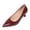 #083-Wine, variant on Women's French Retro Pointed Toe Pumps – Comfortable Large Size with Solid Color and Elegant Design for Casual Wear