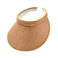 thumbnail image 4 of freneci Sun Visor Hat Comfortable Lightweight Clip on Visor for Tennis Beach Cycling Khaki, 4 of 8