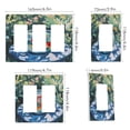 thumbnail image 2 of Yayeee Rocker Switch Wall Plate 1-Gang 4.6"x2.9" Home Decorative Outlet Cover, Red Goldfish, 2 of 6
