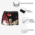thumbnail image 3 of Logiee Love Gnomes Print Mens Boxer Briefs,Boxer Briefs for Men,Breathable Stretch Underwear,Boys Boxer Briefs-Large, 3 of 5