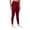 Red, variant on Baqcunre Yoga Pants Women Solid Hip-lifting Slim-fitting Pocket High-waist Stretch Fitness Yoga Leggings Pants for Women Workout Leggings for Women Yoga Leggings Womens Clothes Black L