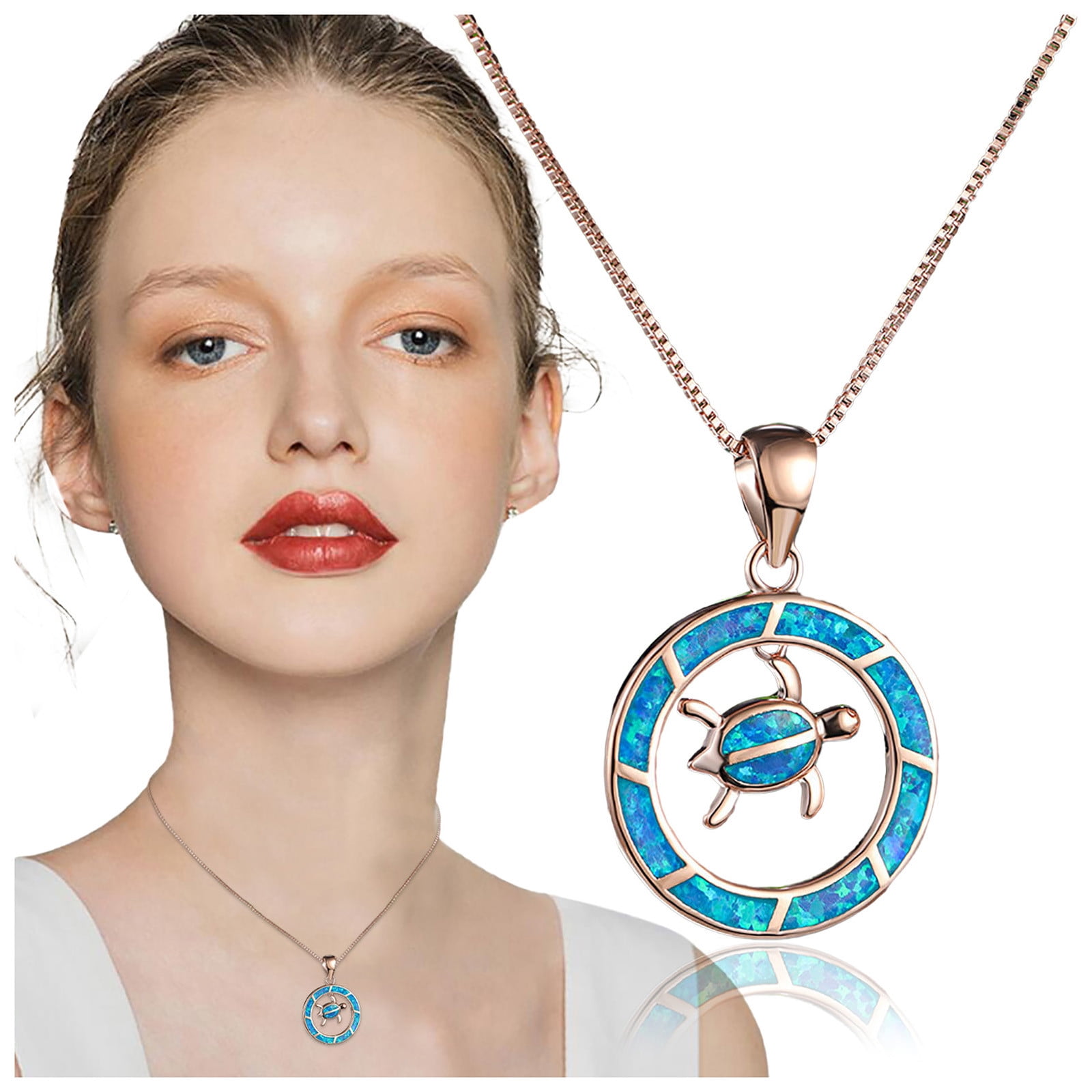 cbzote Personalized Rose Gold Turtle 