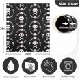 thumbnail image 4 of GZHJMY Dishwasher Magnet Cover Floral Sugar Skull Front Dishwasher Cover Magnetic Home Cabinet Decals Appliances Stickers Refrigerator Decorative Cover 23" x 26", 4 of 6
