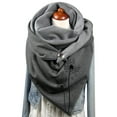 thumbnail image 4 of Women Scarfs  Vintage Print Boho Scarf Shawls Wraps Winter Warm Short Scarves, 4 of 4