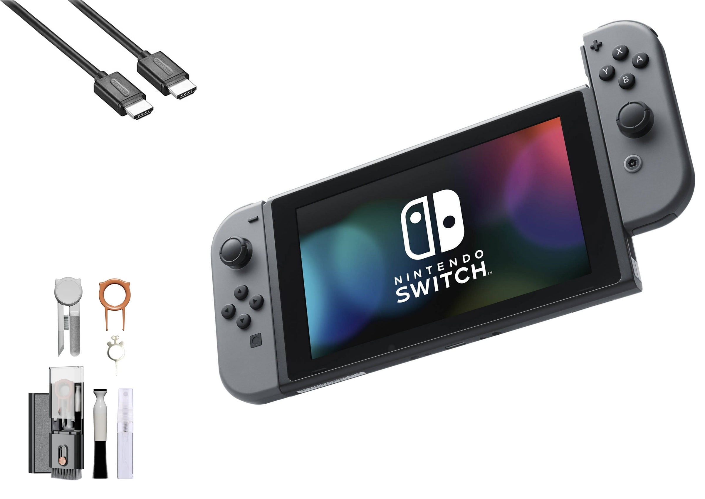 Pre-Owned Nintendo Switch - Gray & Gray Joy-Con With Headset Bolt