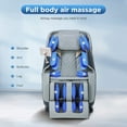 thumbnail image 2 of BestMassage 4D Massage Chair,Full Body Zero Gravity Recliner Chair with Smart Large Screen Bluetooth Heat Foot Roller,Grey, 2 of 7