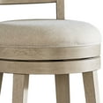 thumbnail image 4 of Hillsdale Furniture Ocala Wood Counter Height Swivel Stool in Sandy Gray, 4 of 5