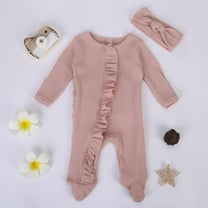 Girls Romper Jumpsuit Ideal for Everyday Wear Comfortable Playsuit Stylish Indoor Outdoor Outfit for Kids 0-18 Months