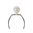 thumbnail image 3 of JERFIT Modern Ceramic Table Lamp with Fabric Shade, 3-Way Touch Control, Cream Accent Light for Bedroom Living Room Office Decor, 3 of 7