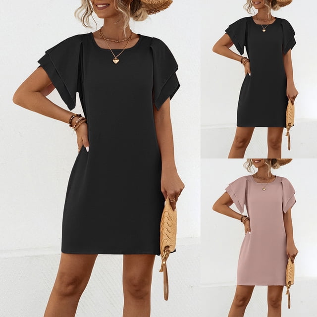 Gspmoly Robe d'Été, Robe Imprimée pour Femmes à la Mode, Robes Formelles pour Femmes Offres Prime