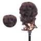 thumbnail image 4 of Postizo de pelo rizado ondulado Moño de pelo portátil Garra para mujeres Niñas Extensión de cabello Marrón oscuro Nikou, 4 of 12