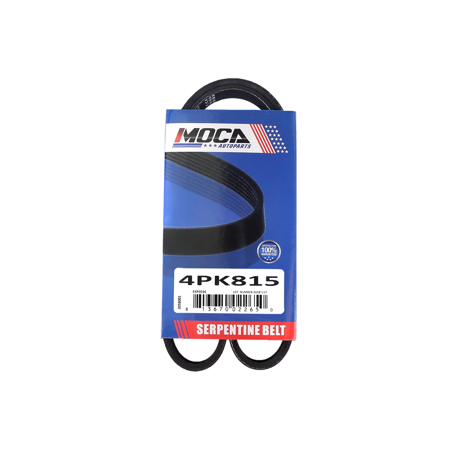 MOCA AUTOPARTS 4PK995 Serpentine Belt fit 07-08 for Cadillac, 06-07 for Honda, 89-99 for Mitsubishi, for Hyundai, for Mazda, 91-94 for Eagle, 88-94 MOCA AUTOPARTS 4PK995 Serpentine Belt fit 07-08 for Cadillac, 06-07 for Honda, 89-99 for Mitsubishi, for Hyundai, for Mazda, 91-94 for Eagle, 88-94