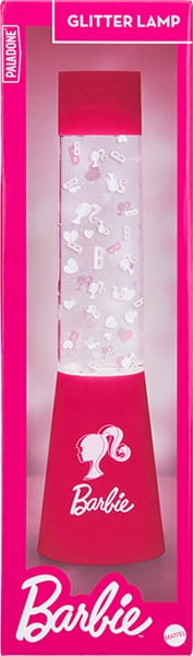 Barbie Glitter Flow Lamp, 13" Officially Licensed Gift by Paladone