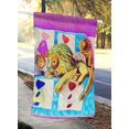 thumbnail image 2 of Carolines Treasures 7103CHF Drapeau en Toile Poméranians Rouges et Blancs sur le Canapé - Taille Maison - 28 x 40 Po., 2 of 4