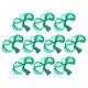 thumbnail image 1 of Green Curly Hair Extensions for Women Made of High Temperature Silk with Hair Clips Decorative 10 Pcs, 1 of 1