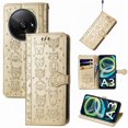 thumbnail image 2 of Funda Cartera FOXDOCK para Xiaomi Redmi A3 , Flip PU con Relieve de Gatos y Perros, Tarjetero y Soporte, 2 of 6