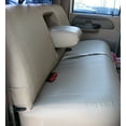 thumbnail image 2 of F228 1999-2009 Ford F250-F550 Rear Bench Seat with Integrated Armrests and Drink Tray Gray Endura, 2 of 3