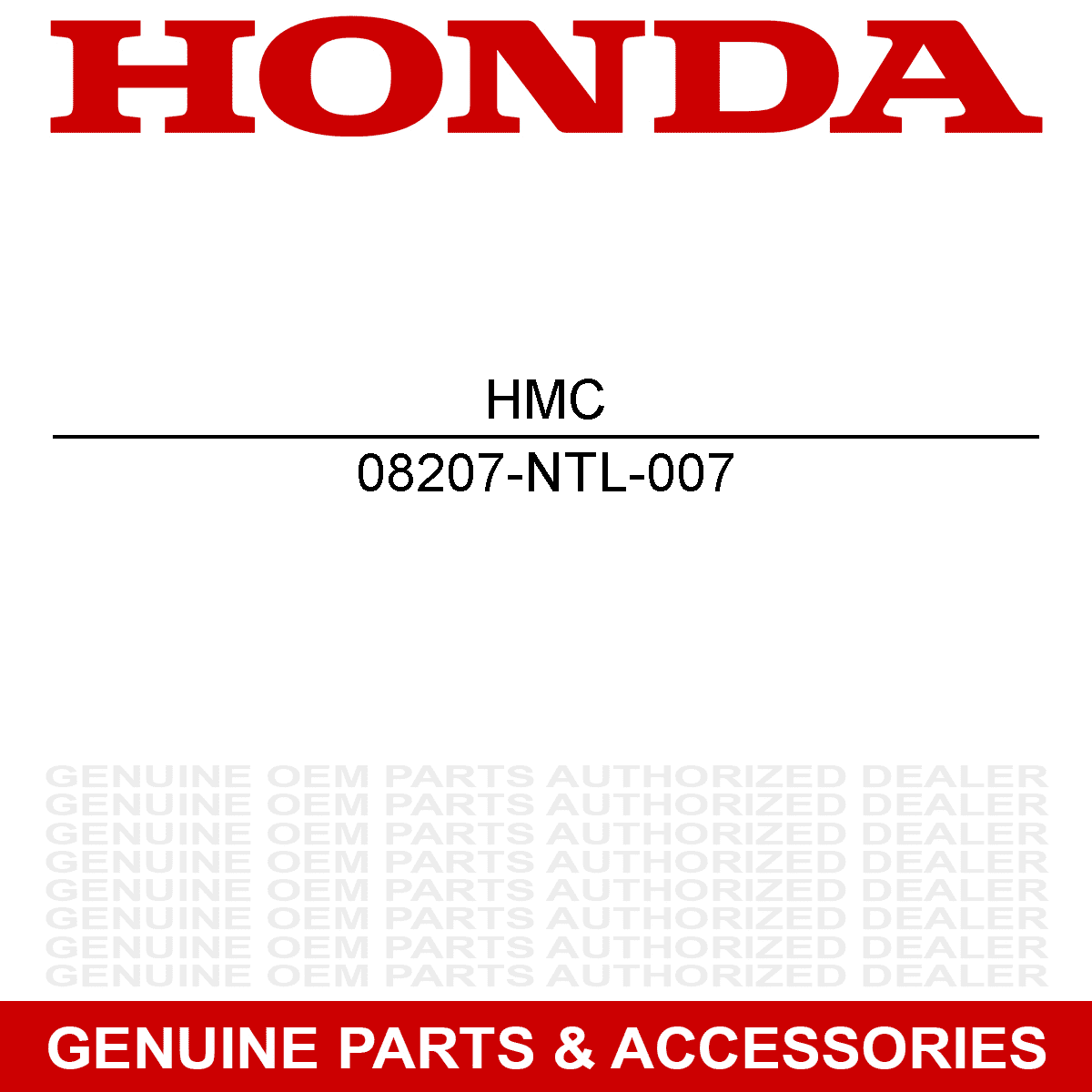 Honda Genuine OEM Foam Air Filter Oil 08207-NTL-007