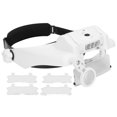 thumbnail image 1 of Lupa De Montaje En La Cabeza, Lupa De Uniforme Resistente Al Desgaste Portátil Estable Para Reparar Relojes Para Herramientas De Reparación Para Pestañas Para ANGGREK Otros, 1 of 8