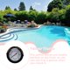 thumbnail image 4 of Eigraketly Medidor de presión de piscina aplicable, cilindro de arena, filtro de piscinas, cabezales de tanque de arena profesional de plástico, fácil Deportes acuáticos Eigraketly OD024582-00, 4 of 6