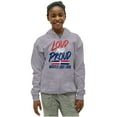 thumbnail image 4 of Loud Proud Dominican Heritage Pride Zip Up Hoodie Men's Women's Brisco Brands S, 4 of 5