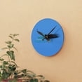 thumbnail image 3 of God Renews My Strength Acrylic Wall Clock, 3 of 4