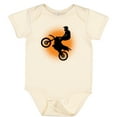 thumbnail image 3 of Inktastic Motocross Rider Freestyle Sports Boys Baby Bodysuit, 3 of 5