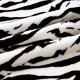 thumbnail image 4 of Flannel Blanket Lightweight Super Soft Ultra Luxurious Plush Fleece Zebra, 50" X 60", 4 of 6