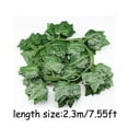 thumbnail image 3 of Artificial Flower Vine Vine Green Leaf Pipe Ceiling Decoration Winding Green Ravine, 3 of 5