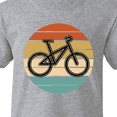 thumbnail image 4 of Inktastic Bicycle Vintage Cyclist Sunset Youth T-Shirt, 4 of 5