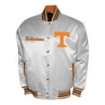 thumbnail image 2 of Men's Franchise Club White Tennessee Volunteers Satin Full-Snap Jacket, 2 of 3
