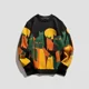 thumbnail image 3 of Suéter de punto vintage para hombre, jersey holgado estampado, ofertas de ropa para hombre 2024, otoño e invierno, prendas de punto de alta calidad, 3 of 5