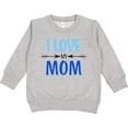 thumbnail image 2 of Inktastic I Love My Mom Mothers Day Toddler Sweatshirt, 2 of 4