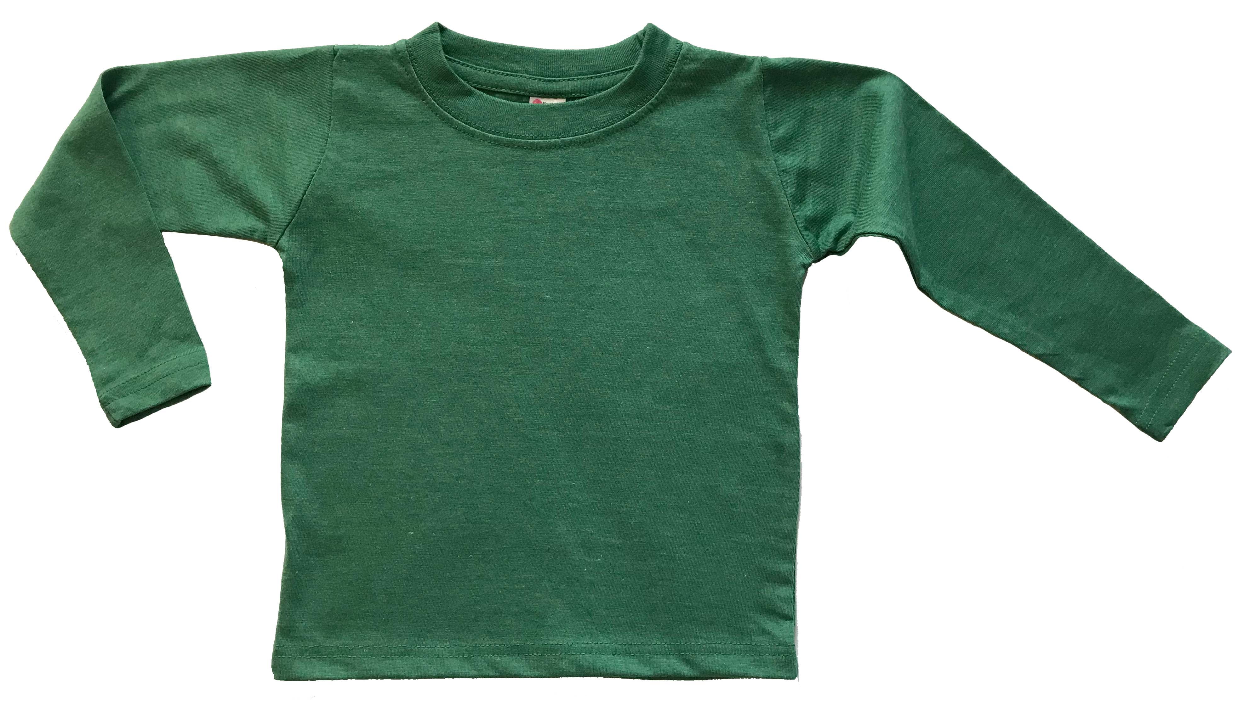 2t green long sleeve shirt