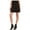 black, variant on DKNY Womens Ribbon Tie A-line Skirt, Black, 10