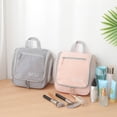 thumbnail image 3 of Toiletry Bag Large Capacity Waterproof with Hanging Hook Handle Multi Pockets Make Up Purse Organizer Storage Travel Wash Pouch Household Supply, 3 of 8