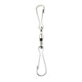 thumbnail image 4 of Yesbay 4/5/8/10/20/100Pcs Spinning Wind Spinner Swivel Hook Display Turn Twirl Hanger,Swivel Hook, 4 of 7