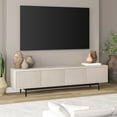 thumbnail image 2 of Whitman Rectangular TV Stand for TV's up to 85" in Alder White, 2 of 9