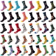 thumbnail image 2 of Calcetines hasta la mitad de la pantorrilla de algodón para hombre y mujer, calcetines de moda de primavera y verano, 2 of 6