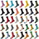 thumbnail image 2 of Calcetines hasta la mitad de la pantorrilla de algodón para hombre y mujer, calcetines de moda de primavera y verano, 2 of 6
