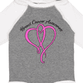 thumbnail image 4 of Inktastic Breast Cancer Awareness with Pink Ribbon Heart Boys or Girls Long Sleeve Baby Bodysuit, 4 of 5