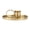 Gold, variant on Nieyigj Retro Metal Wrought Iron Candle Holder Candlestick Stand Table Ornament Home Decoration Gold Finish Dish Design (4.1 inches / 10.3 cm) for Wedding Centerpiece Living Room