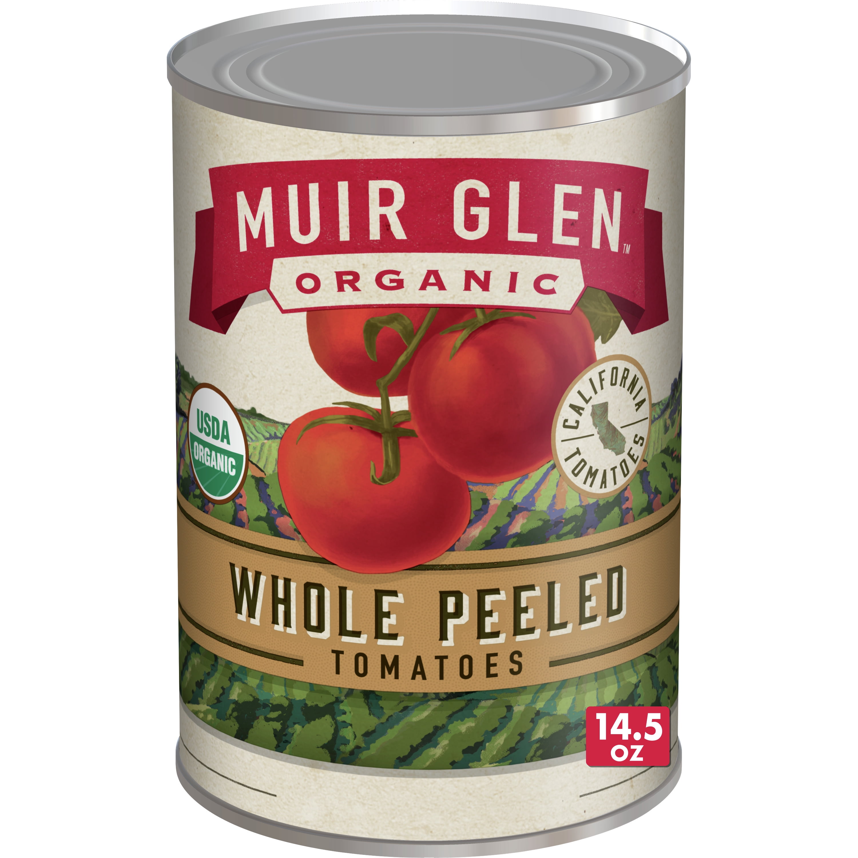 Muir Glen, Organic Whole Peeled Tomatoes, 14.5 oz