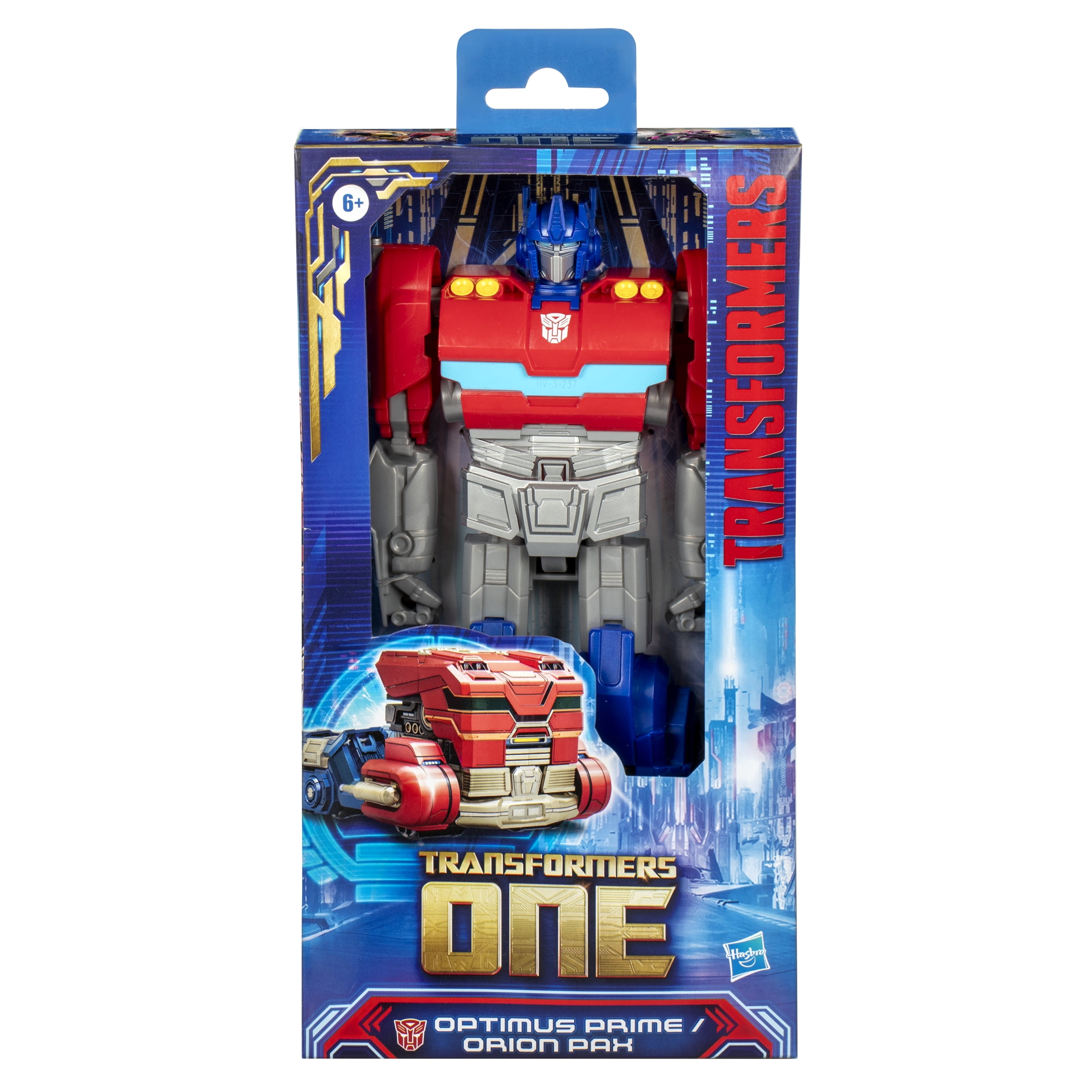 Transformers One Mega Changer Optimus Prime (Orion Pax) 11" Action Figures for Kids Age 6+